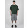 Prohibited oversized T-shirt met backprint donkergroen