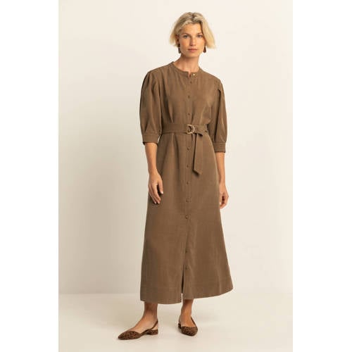 Expresso blousejurk bruin afbeelding