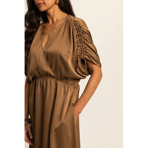 Expresso midi jurk bruin afbeelding