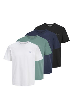 regular T-shirt multi - (set van 4)