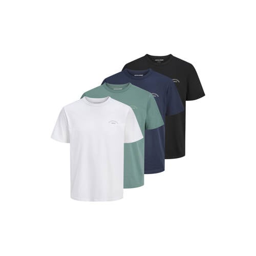 JACK & JONES regular T-shirt multi afbeelding