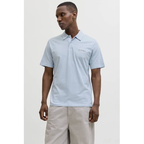 JACK & JONES regular polo blauw - (set van 3) afbeelding