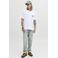JACK & JONES ORIGINALS relaxed T-shirt met backprint wit