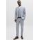 JACK & JONES PREMIUM colbert met linnen blauw