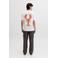 JACK & JONES ORIGINALS relaxed T-shirt met backprint wit
