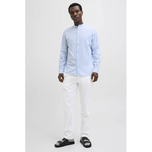 JACK & JONES PANTS STUDIO JPSTKANE relaxed casual broek met linnen afbeelding