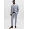 JACK & JONES PREMIUM gilet met linnen blauw