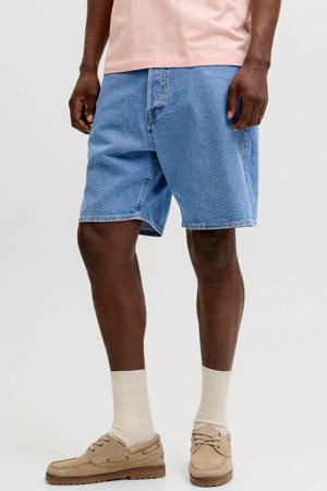 JJITONY JJORIGINAL denim relaxed short medium blue denim