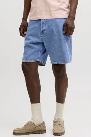 JJITONY JJORIGINAL denim relaxed short medium blue denim