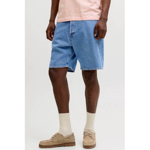 JACK & JONES JEANS INTELLIGENCE JJITONY JJORIGINAL denim relaxed short blauw afbeelding