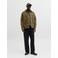 JACK & JONES PREMIUM regular polo gebreid bruin