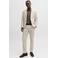 JACK & JONES PREMIUM colbert met linnen beige