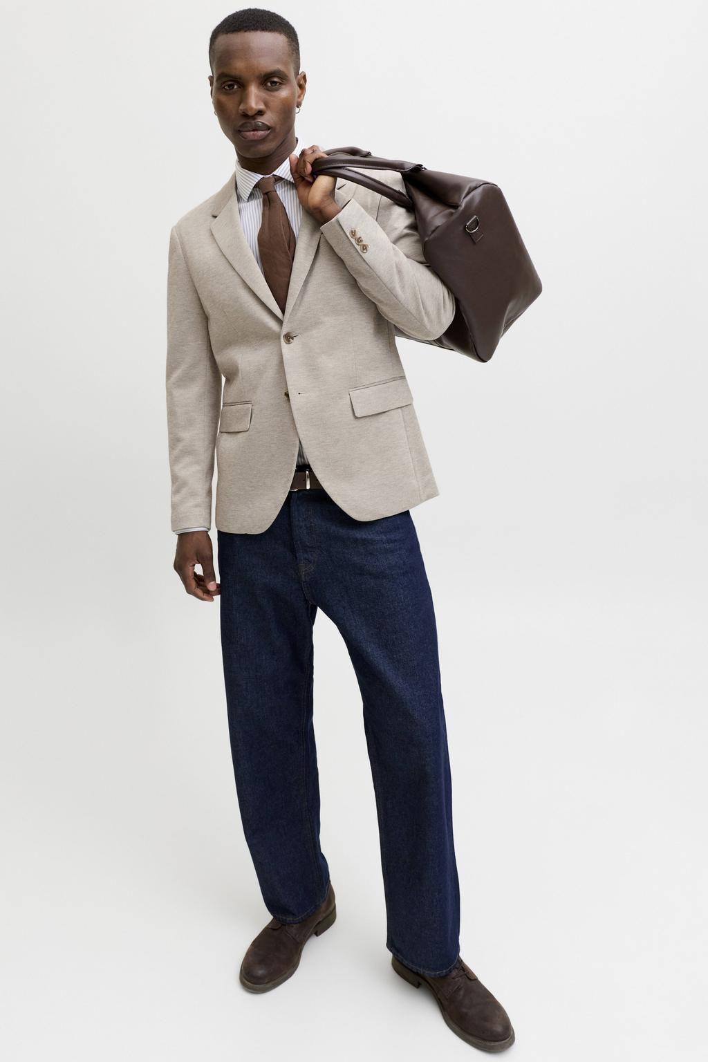 JACK & JONES PREMIUM colbert beige