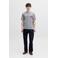 JACK & JONES ORIGINALS regular T-shirt grijs