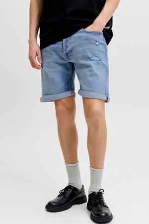 JJIRICK JJIORIGINAL denim regular short blue denim