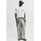 JACK & JONES ORIGINALS relaxed T-shirt met backprint ecru