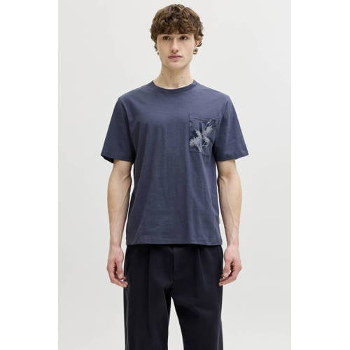 JACK & JONES ORIGINALS regular T-shirt donkerblauw afbeelding