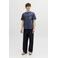 JACK & JONES ORIGINALS regular T-shirt donkerblauw