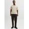 JACK & JONES PREMIUM regular polo beige gebreid