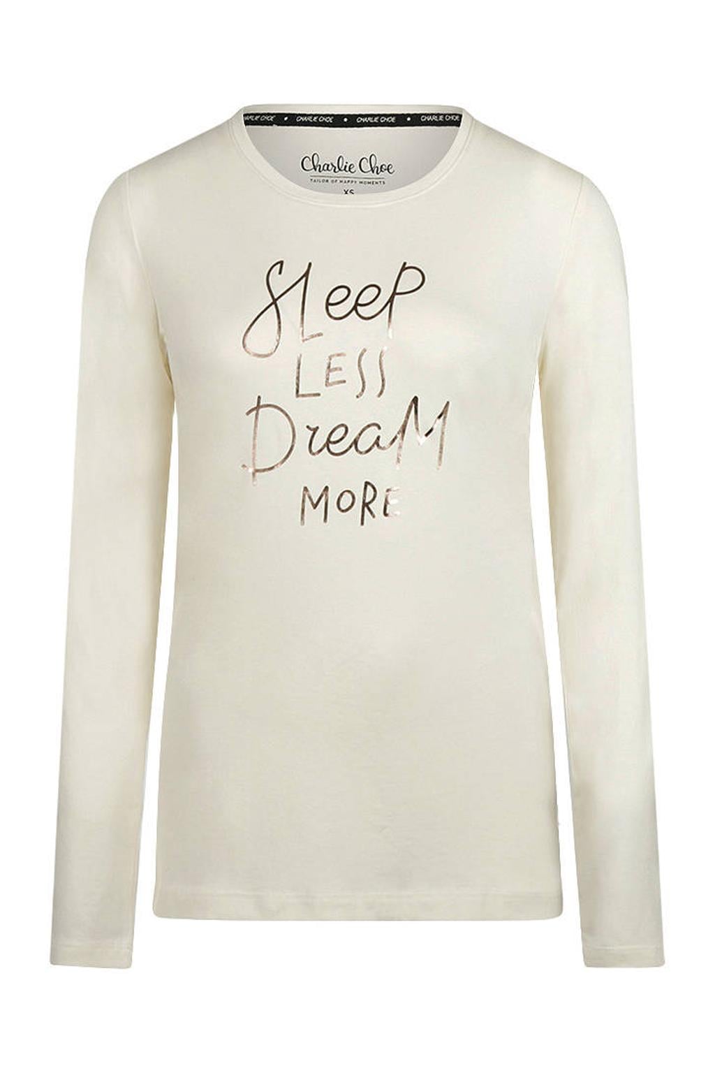 Charlie Choe pyjamatop - ecru