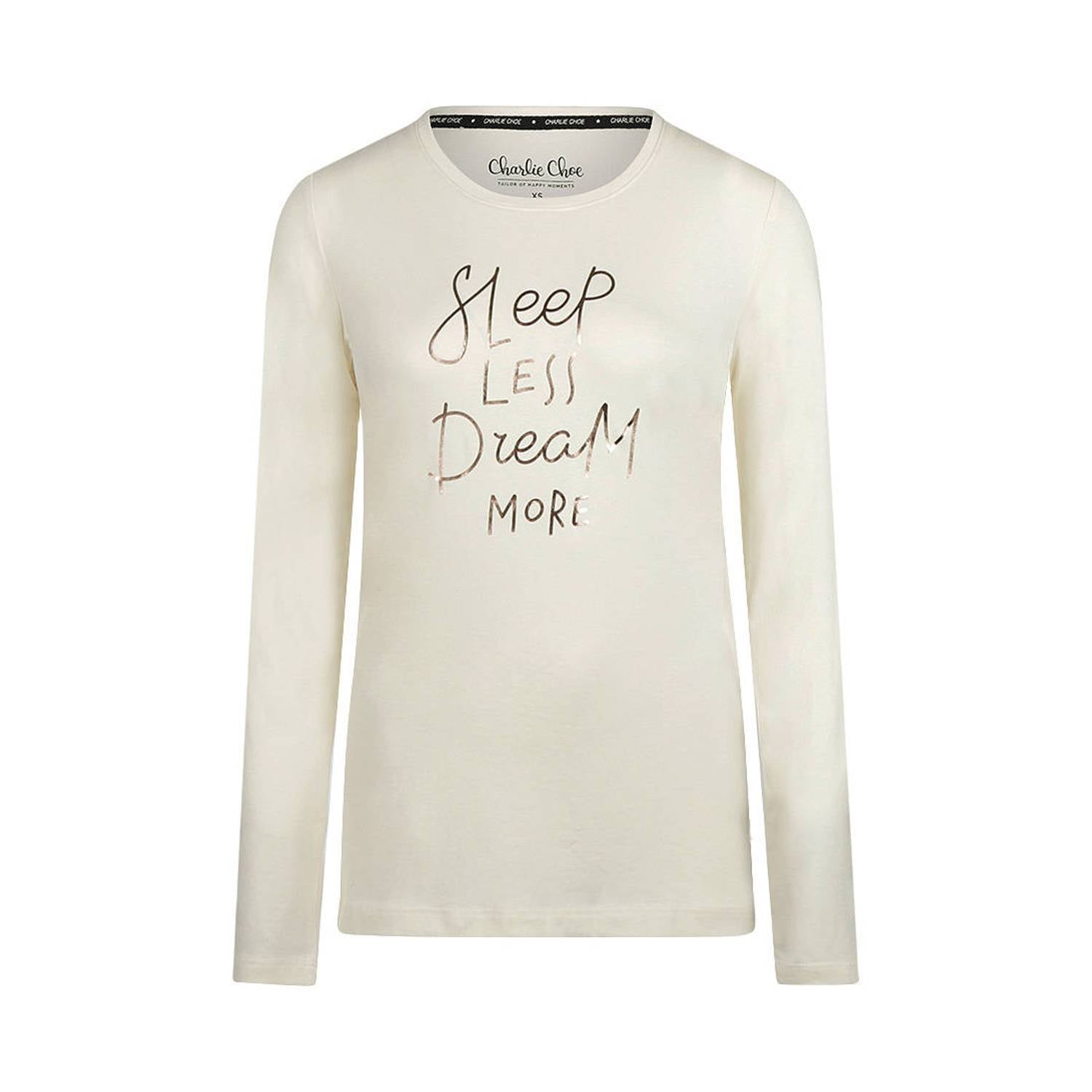 Charlie Choe pyjamatop ecru