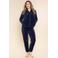 Charlie Choe fleece huispak - donkerblauw