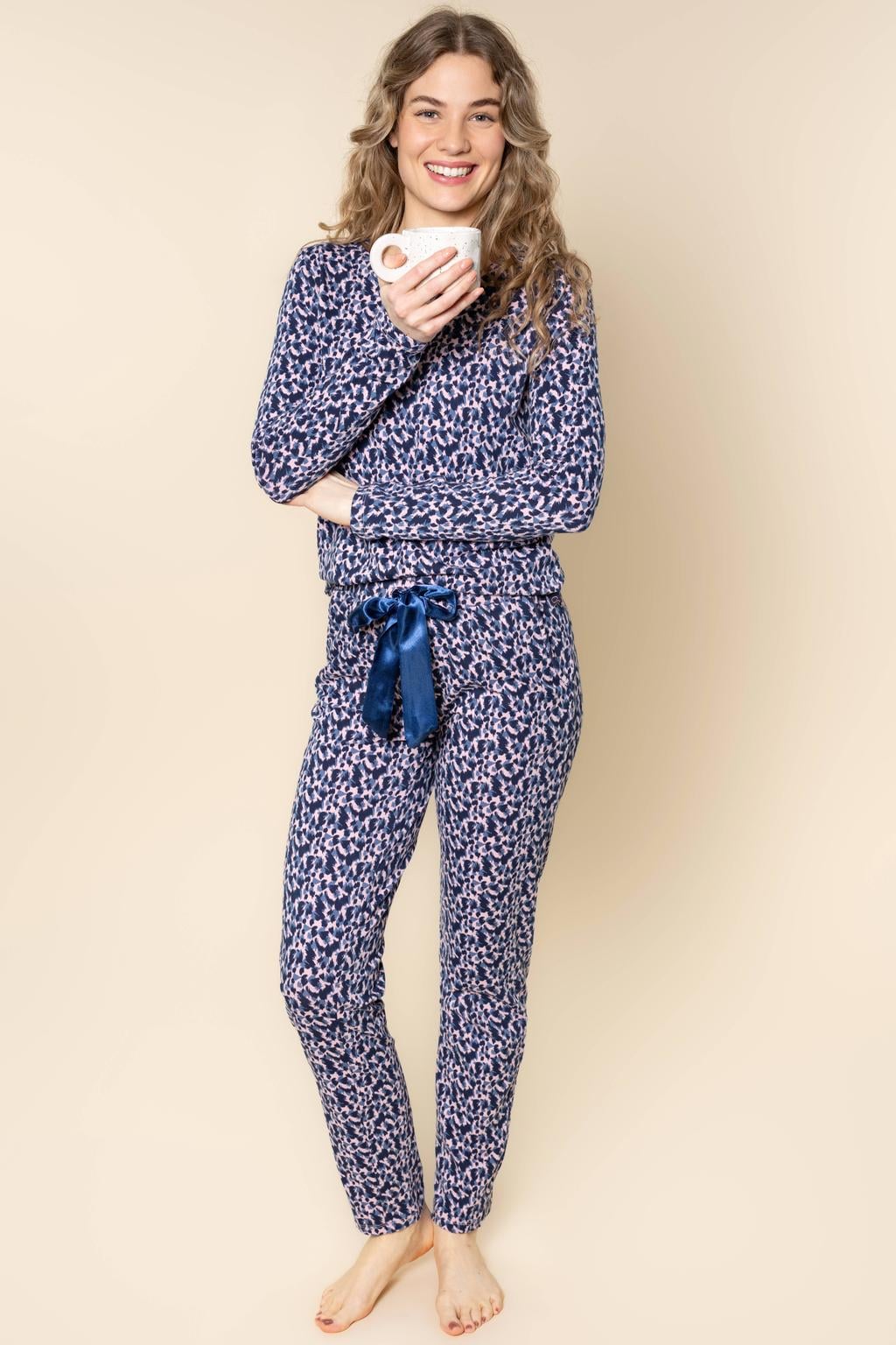 Charlie Choe pyjamabroek - lila/blauw/roze