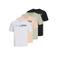 JACK & JONES PREMIUM regular T-shirt multi - (set van 4)