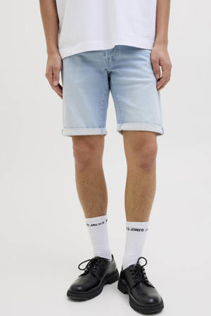 JJIRICK JJICON denim regular short light blue denim