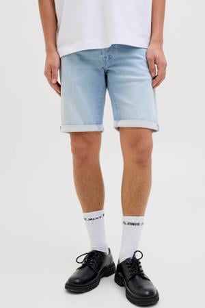 JJIRICK JJICON denim regular short light blue denim