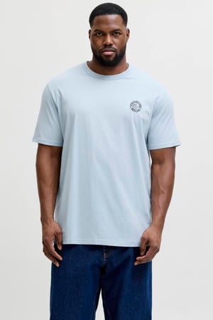regular T-shirt lichtblauw