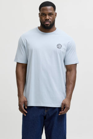 regular T-shirt lichtblauw