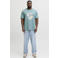 JACK & JONES PLUS SIZE regular T-shirt blauw
