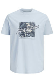 thumbnail: JACK & JONES PLUS SIZE regular T-shirt lichtblauw