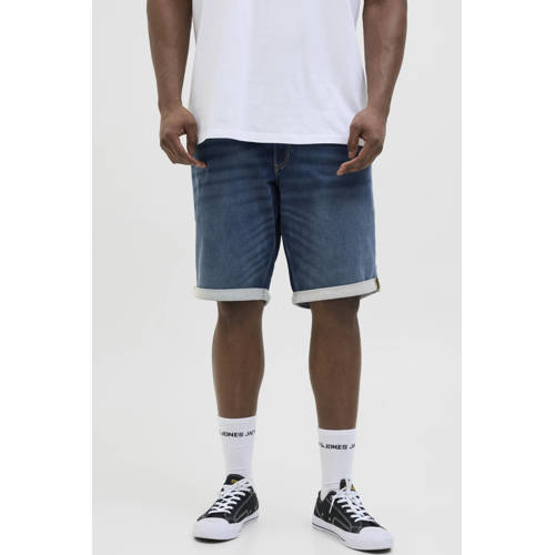 JACK & JONES PLUS SIZE JJIRICK denim regular short Plus Size Blue Denim afbeelding