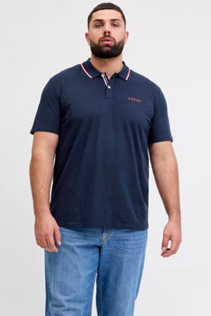 regular polo donkerblauw
