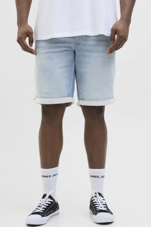 JJIRICK denim regular short Plus Size Blue Denim