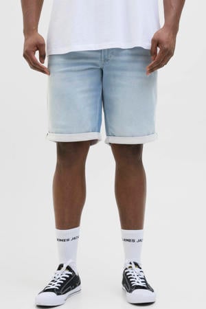 JJIRICK denim regular short Plus Size Blue Denim