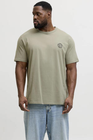 regular T-shirt groen