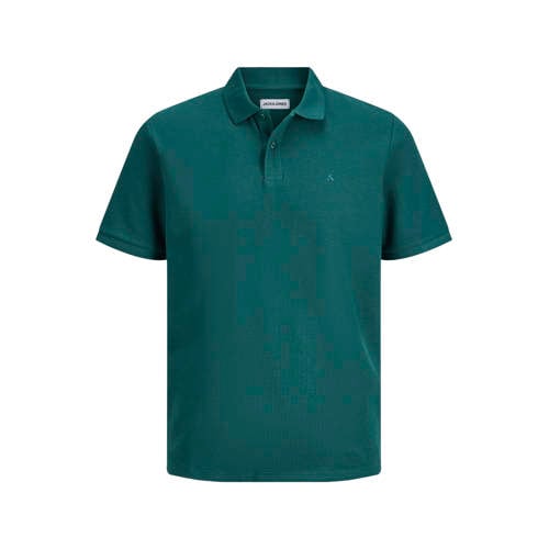 JACK & JONES ESSENTIALS regular polo met textuur afbeelding
