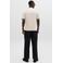 JACK & JONES ESSENTIALS relaxed polo gebreid beige