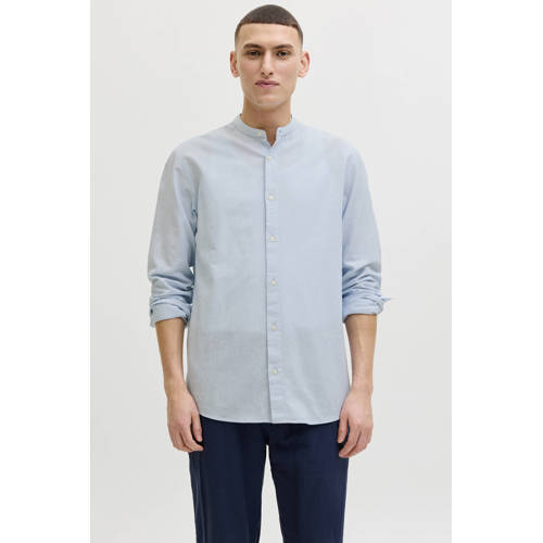 JACK & JONES ESSENTIALS regular casual overhemd blauw afbeelding