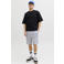 JACK & JONES PANTS STUDIO JPSTKANE relaxed sweatshort grijs