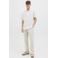 JACK & JONES PANTS STUDIO JPSTKANE relaxed casual broek met linnen lichtgrijs