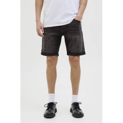 JACK & JONES JEANS INTELLIGENCE JJIRICK JJFOX denim regular short Black Denim afbeelding