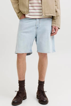 JJITONY JJORIGINAL relaxed short light blue denim
