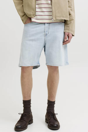 JJITONY JJORIGINAL relaxed short light blue denim