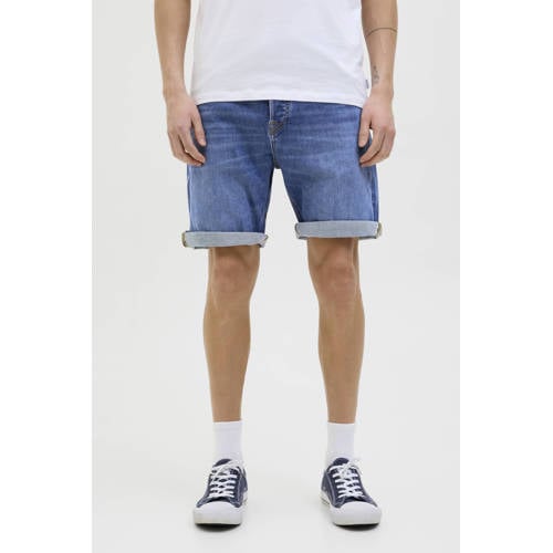 JACK & JONES JEANS INTELLIGENCE JJIRICK JJIORIGINAL denim regular short blue denim afbeelding