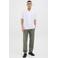 JACK & JONES PANTS STUDIO JPSTKANE relaxed casual broek met linnen olijfgroen