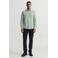 JACK & JONES ESSENTIALS regular casual overhemd met linnen groen